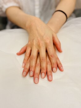 ホワイトシロップカラーネイル