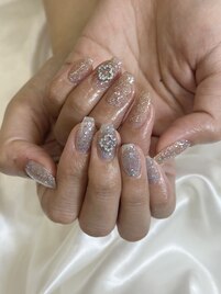 ラメワンカラー☆