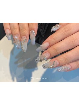 長さ出しのできるサロン