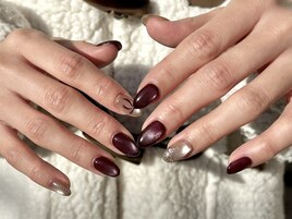 クリスマスネイル