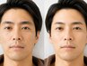 【メンズ垢抜け&清潔感UP】美眉スタイリング+毛穴角質ケア潤いフェイシャル