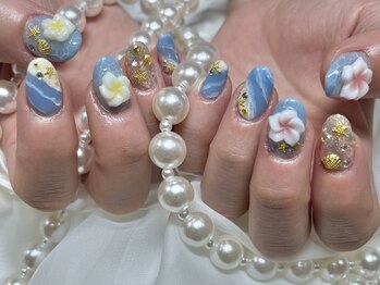 ミュウブランシュ/海ネイル