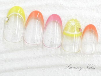 ラグジュアリーネイルズ アカバネ(Luxury Nails Akabane)/ジューシー*フルーツNail