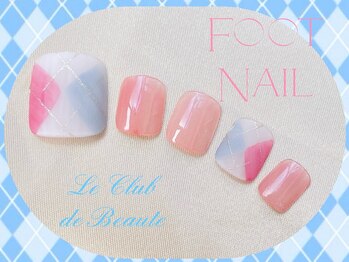 ル クラブ ド ボーテ 練馬/**Argyleフットネイル**