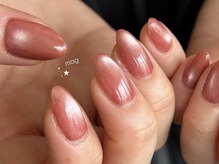 ネイルズカフェアン 飾磨店(nails cafe an)/マグネットワンカラー ¥5500