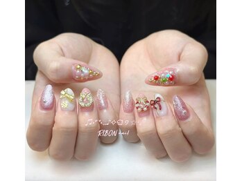 リボン 高田馬場(RIBON)/自爪アートやり放題*付け放題