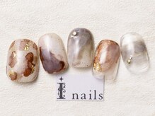 アイネイルズ 池袋店(I-nails)/インクレオパードネイル