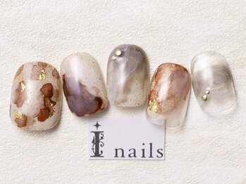 アイネイルズ 池袋店(I-nails)/インクレオパードネイル