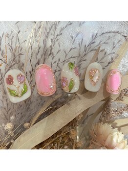 4月キャンペーンネイル