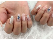 クレアネイル 高崎ウニクス店/持ち込みデザインのお客様ネイル