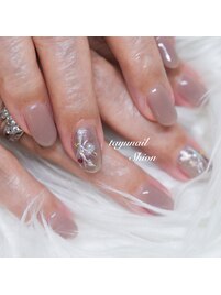 パラジェルクリスマスネイル