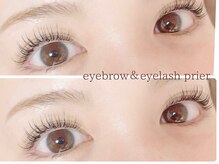 【パリエク＆眉毛WAX\12500】フラットラッシュ/まつエク100本