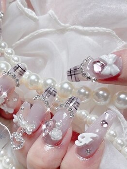 エンエンスタイル(enenstyle)の写真/《持ち込みデザインOK/長さ出しOK★》理想のデザインと理想の長さで素敵な指先を一緒に作りましょう♪