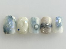 アイネイルズ 池袋店(I-nails)/サマーブルーニュアンス