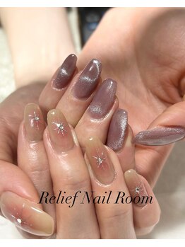 リリーフネイルルーム(RELiEF NAiL ROOM)/デザインネイル