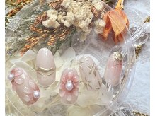 ジュアール(JuAR)/ぷっくりフラワーネイル