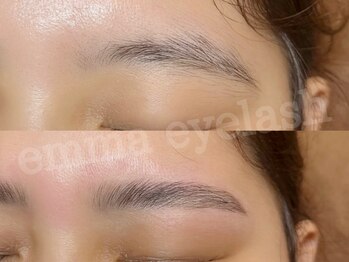 エマアイラッシュ(emma eyelash)の写真/【まつげパーマ/まつげエクステ/眉毛】眉スタイリングで顔印象UP◆