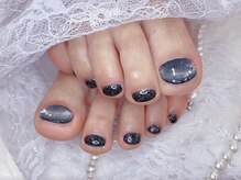 キナ(KINA)/6/8　フットネイル、2本アート