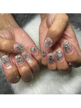 ワイワイネイル(waiwai nail)/ジェル☆やり放題コース¥7980