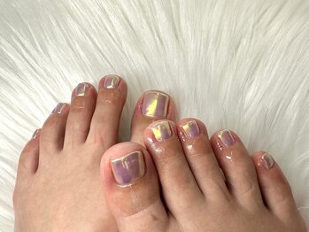 アンネ 明石店(ANNE)/オーロラ × おしゃれフット