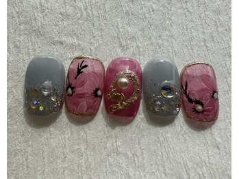 ユメ(YUME)/10月限定夏ネイル6800