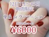 期間限定【12月1~15日限定】単色・グラデーション¥6400→¥6,000 !!
