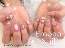 エモナネイル 博多駅前(Emona Nail)/雪の結晶×スノードーム