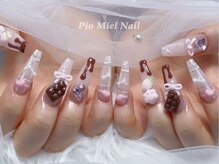 ピオミエルネイル 新宿(pio miel nail)/ガーリースイートネイル