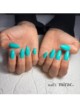 ネイルズミラク(nail's mirac.)/ティファニーカラーネイル