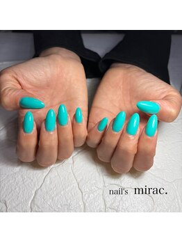 ネイルズミラク(nail's mirac.)/ティファニーカラーネイル
