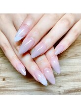 クリーク(CREEK)/スカルプチュアピンク×マーブル