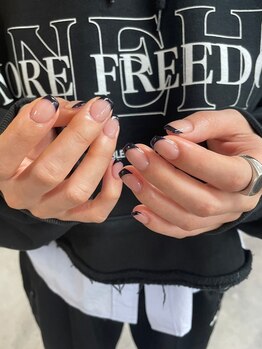 90min ベースカラー込フレンチ