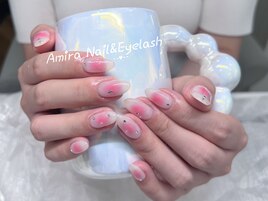 Amiraのシンプルネイル