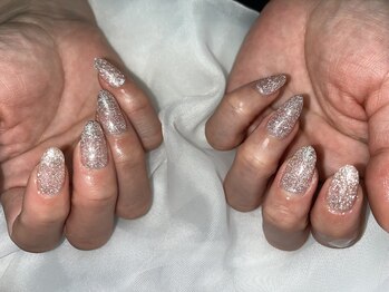 ネイルビジョルノ つくばみどりの店(Nail Begiorno)/ワンカラーフラッシュネイル