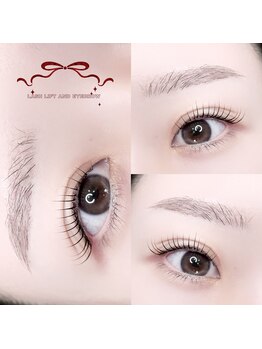 メル(meru)/eyebrow × lash lift