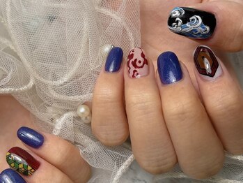 バルサミックネイル(BalsamicNail)/推し活ネイル