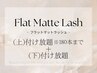最高級フラットラッシュ上下つけ放題※(上)180本迄+アイシャンプー/¥10450