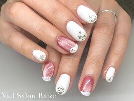 スノーマンネイル/雪ネイル
