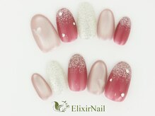 エリクサーネイル 神田(Elixir Nail)/シンプル/クーポン使用