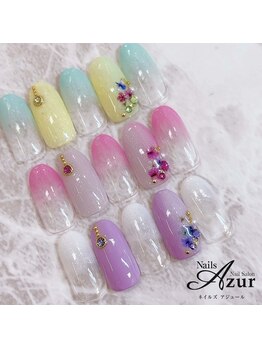 ネイルズアジュール アピタ新潟西店(Nailz Azur)/ハンド　定額デザインBコース