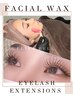 【無敵SET】ツヤ肌ワックス&LEDマツエクフラットラッシュ120本☆初回オフ無料