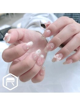 東海最大級ネイルサロン by レディスペネイル 名駅店/アートフリーコースです