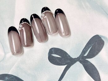 甘辛フレンチネイル