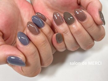 サロン ド メルシー(Salon de MERCI)/ワンカラーコース×カラー追加