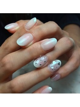 【グラデーションネイル】