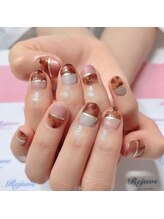 リジュベ(Rejuve)/ハーフべっ甲ネイル☆