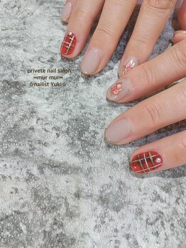 プライベート ネイルサロン マーマ(murmur)/チェックデザイン