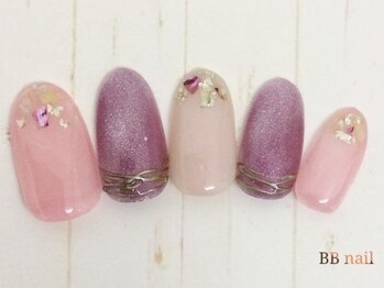 ビービーネイル 所沢店(BB)/マグネット×ニュアンス