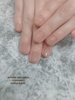 プライベート ネイルサロン マーマ(murmur)/艶々ワンカラー