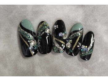 ネイルサロン ネイルクク(Nail KUKU)/6月ゴージャス♪